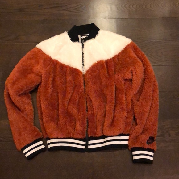 nike fur bomber